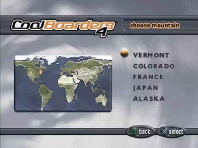 -Cool Boarders 4-游戏截图-好玩游戏库