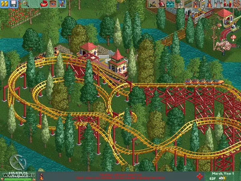 -RollerCoaster Tycoon 2: Wacky Worlds-游戏截图-好玩游戏库
