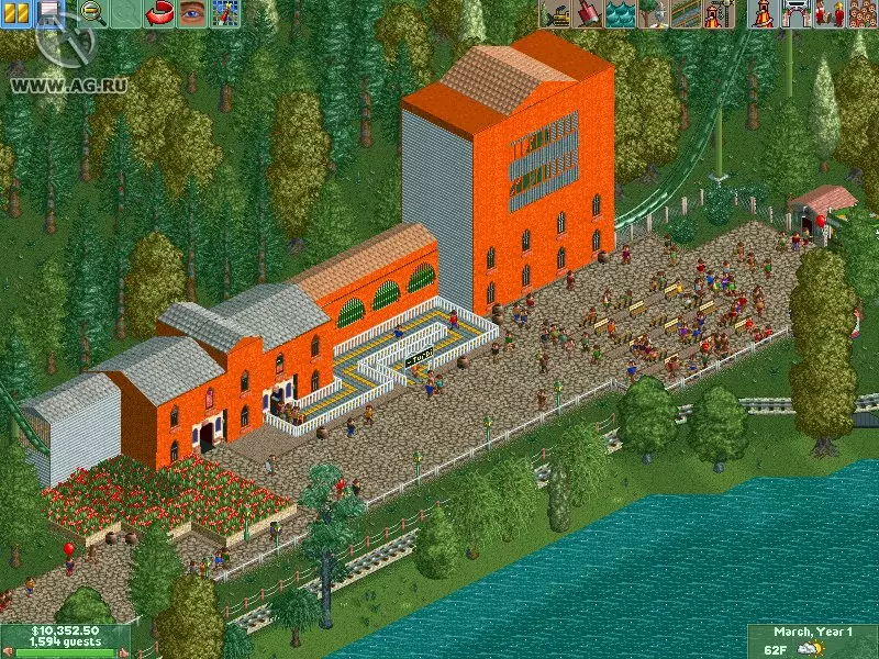 -RollerCoaster Tycoon 2: Wacky Worlds-游戏截图-好玩游戏库