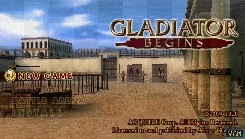 Gladiator Begins
