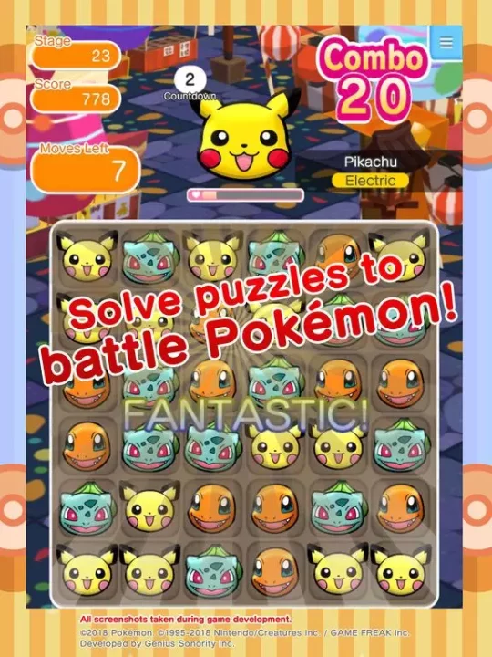 -Pokémon Shuffle Mobile-游戏截图-好玩游戏库