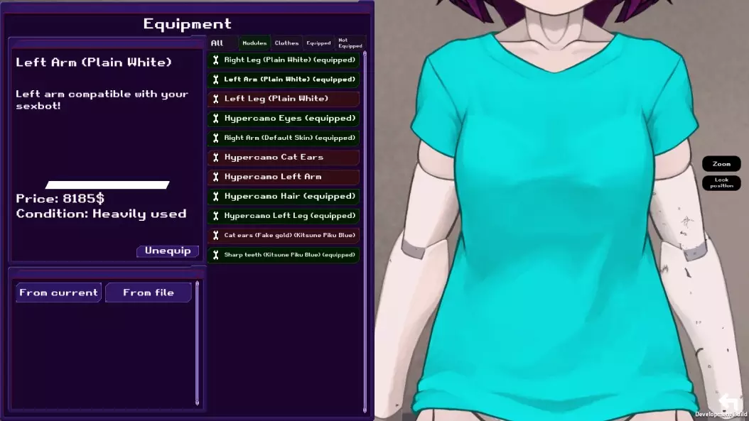 -!Ω Factorial Omega: My Dystopian Robot Girlfriend-游戏截图-好玩游戏库